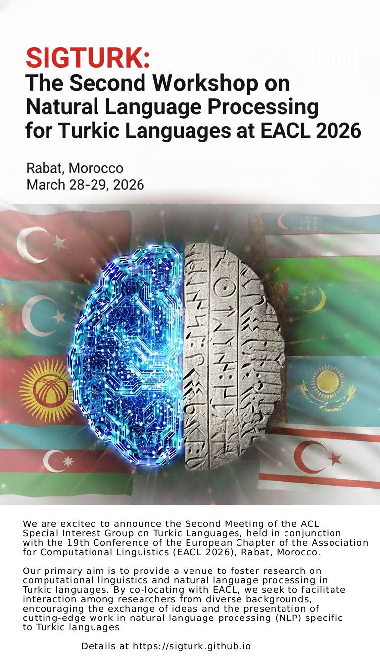SIGTURK 2026 Workshop Poster